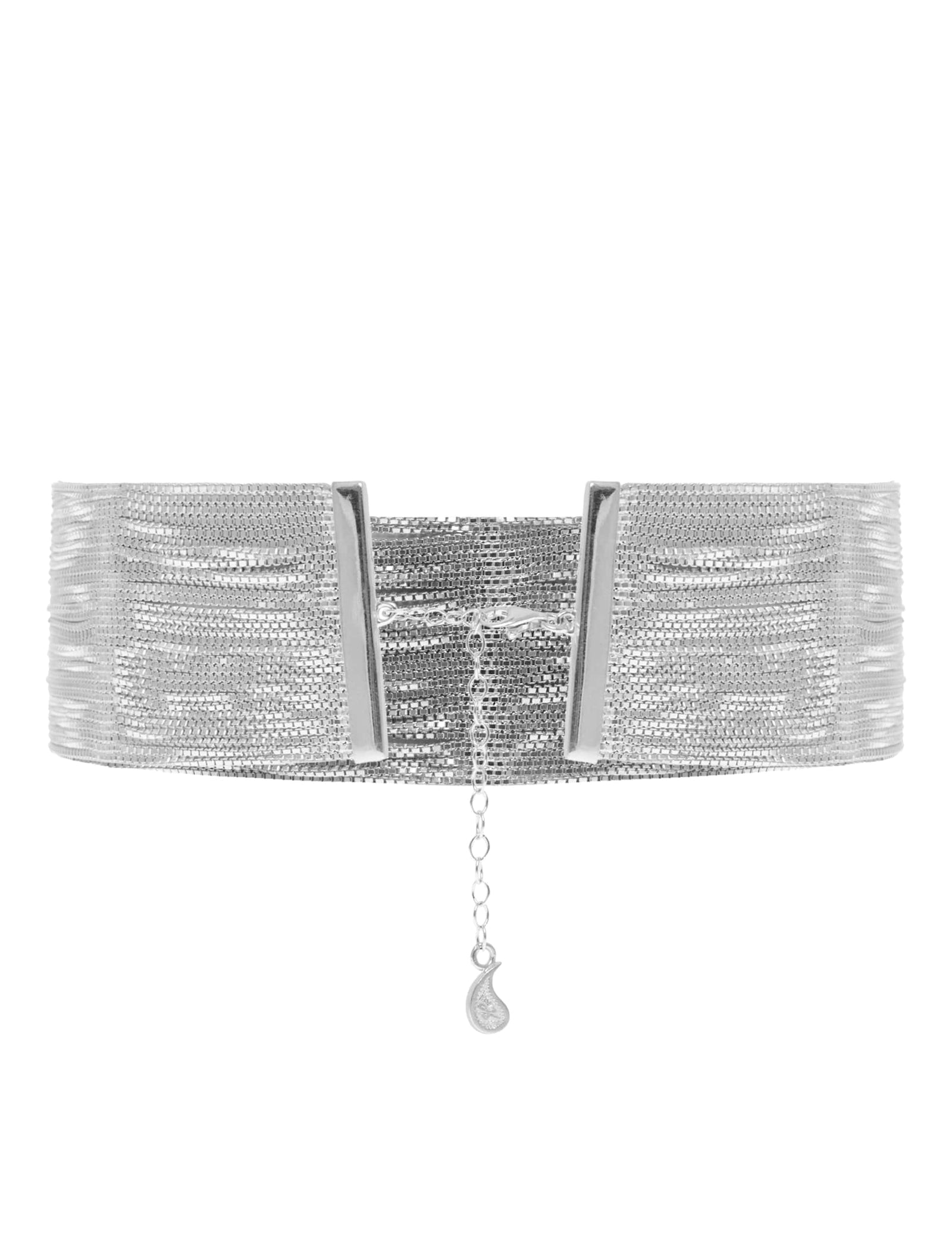 Currents Choker Silver