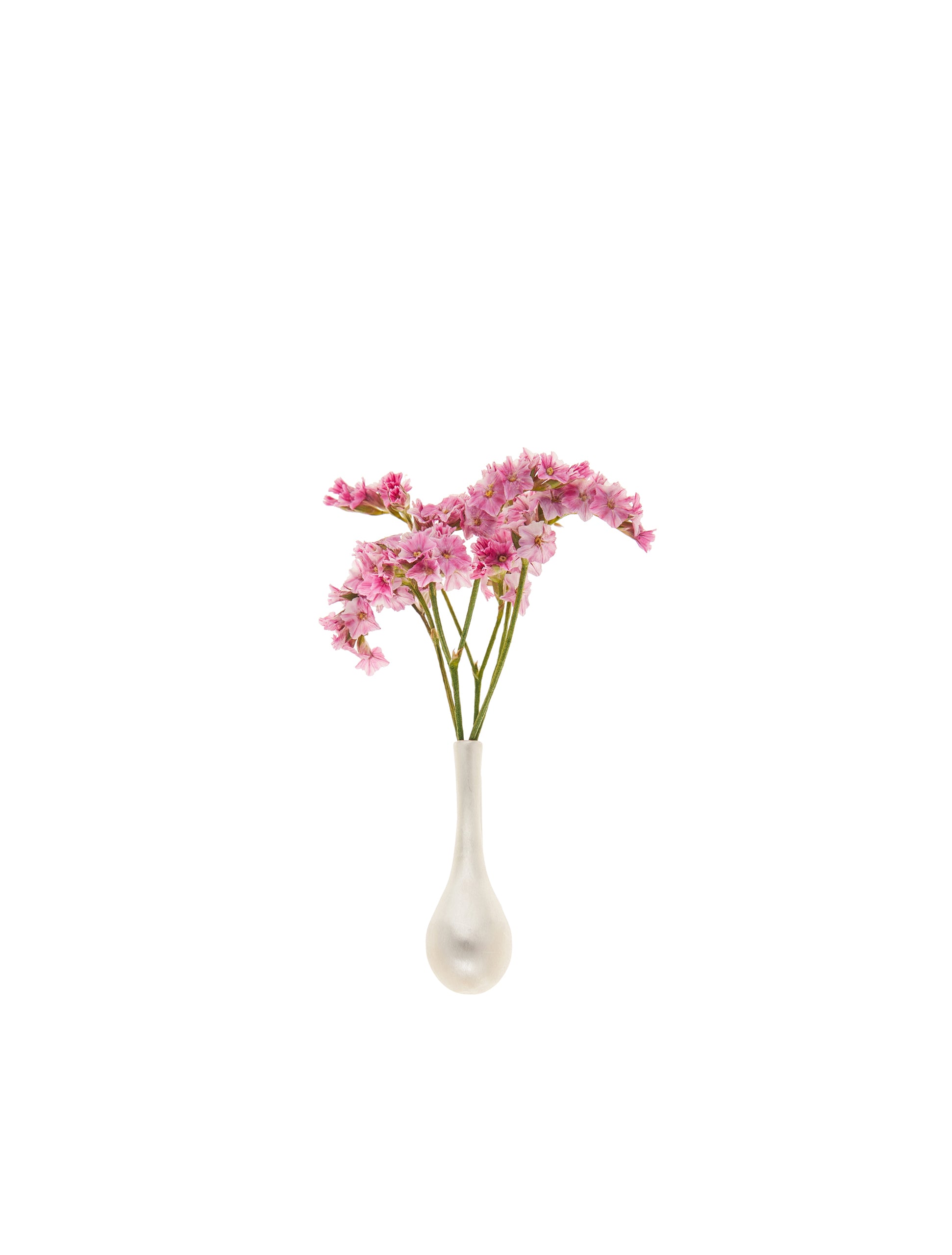 Flower Holder Brooch Silver