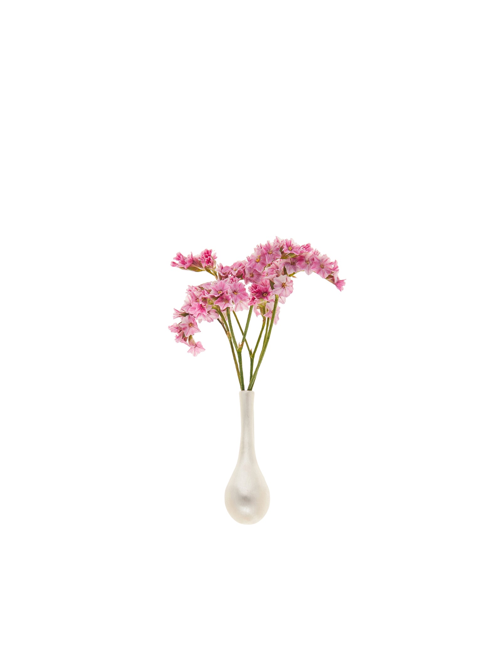 Flower Holder Brooch Silver