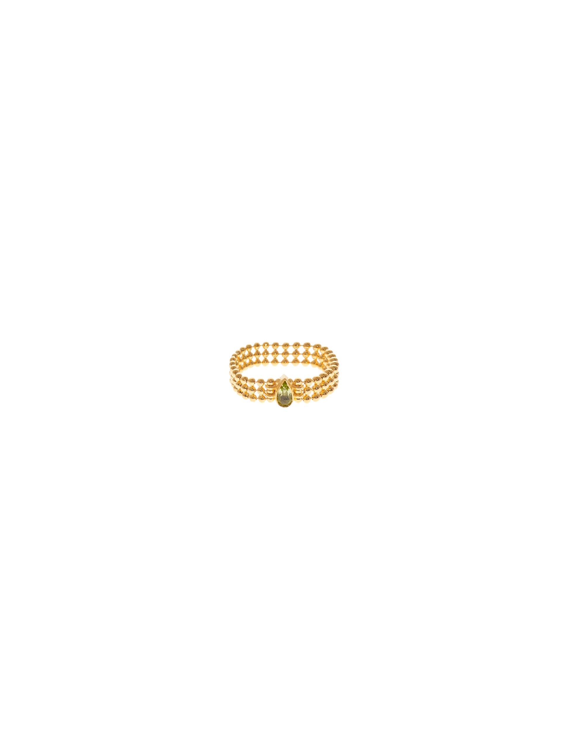 Altar Pear Ring Peridot