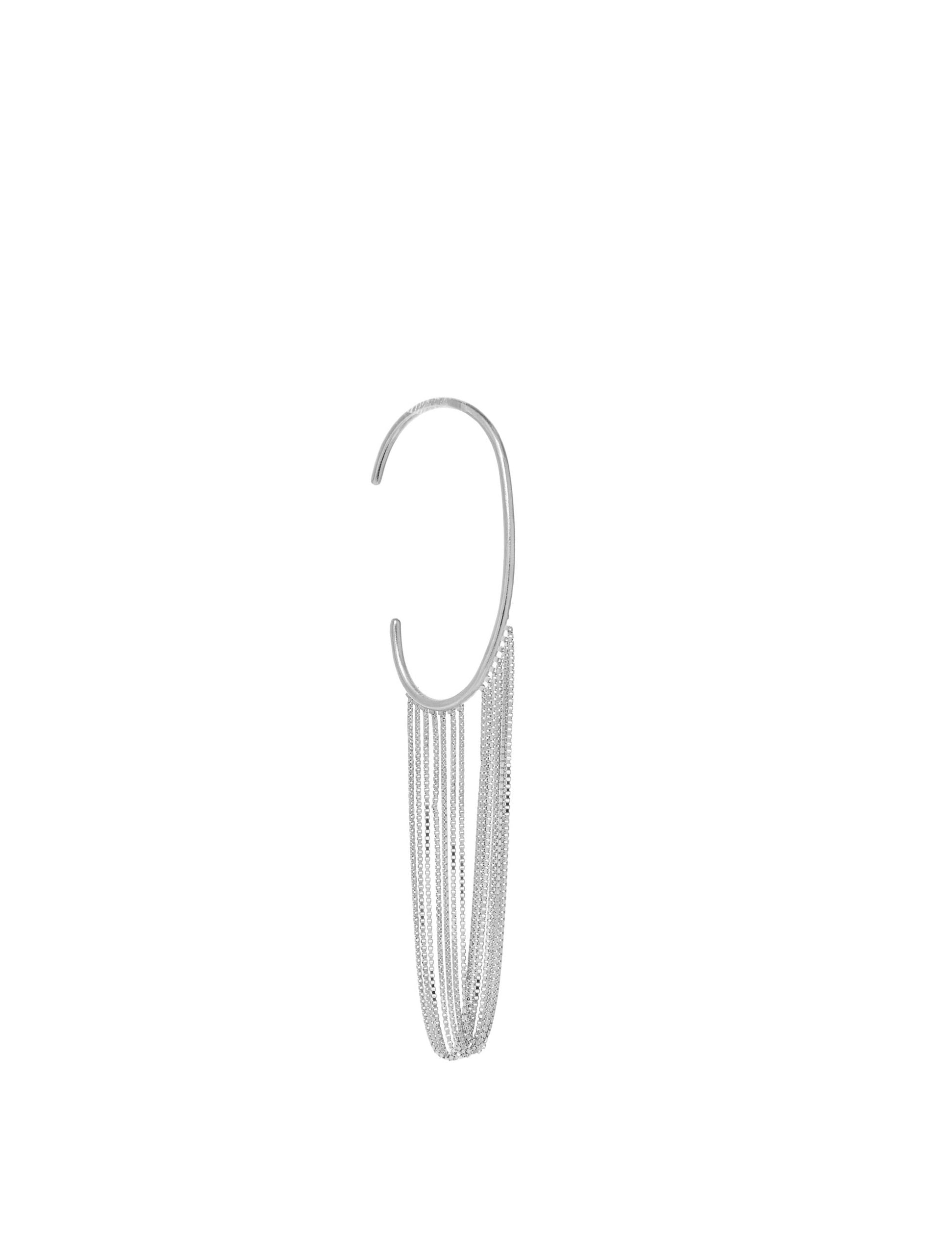 Currents Ear cuff Short Silver
