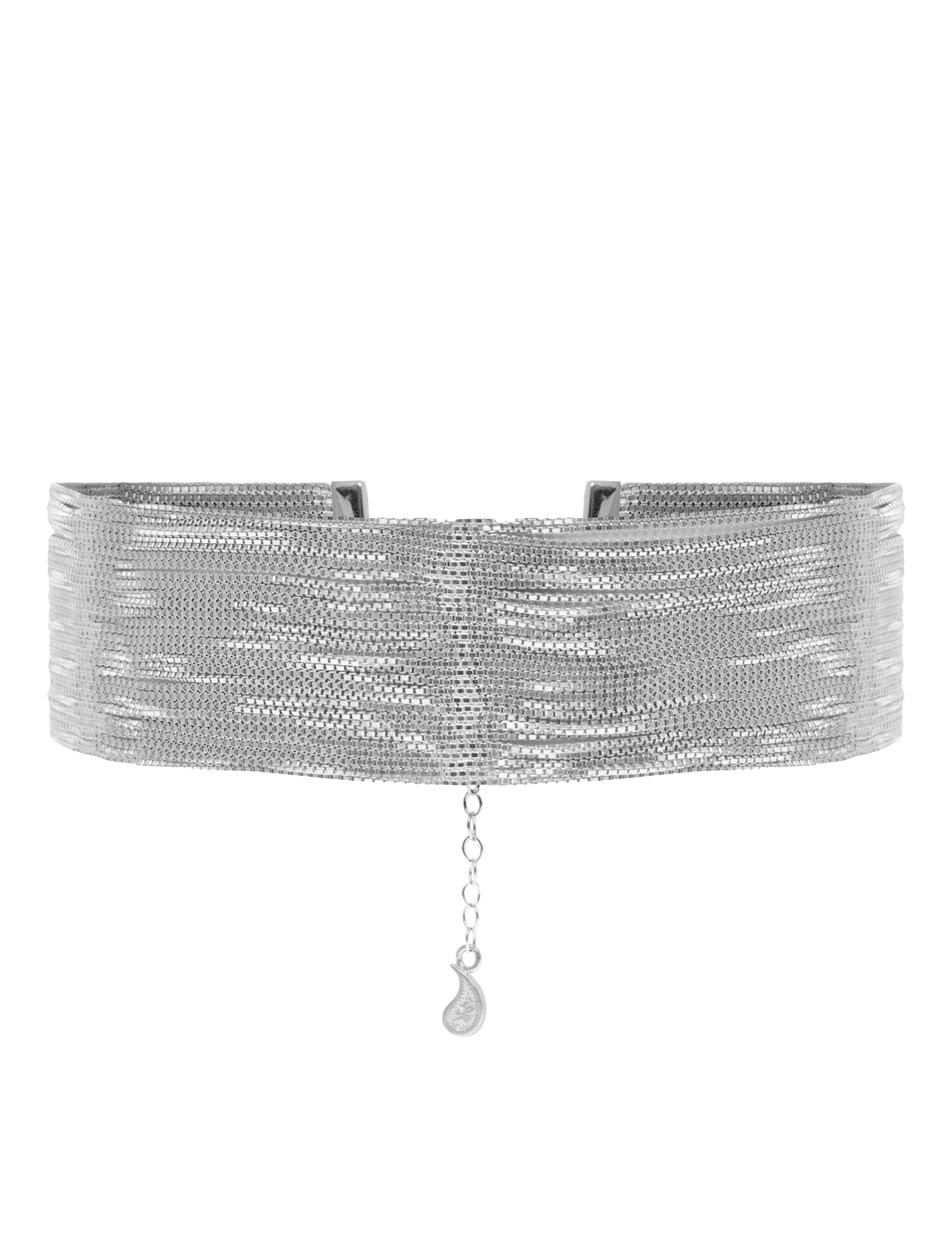 Currents Choker Silver
