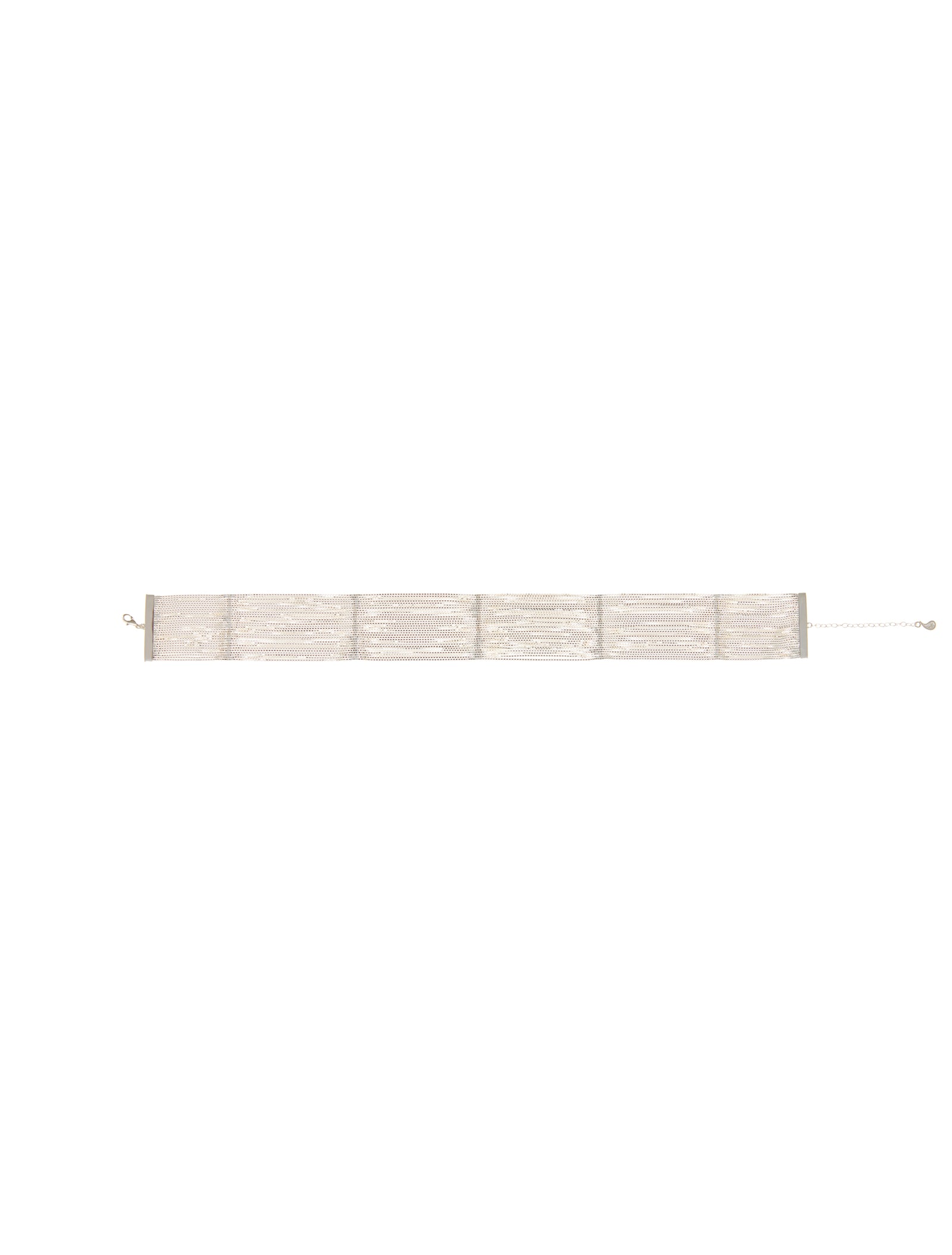 Currents Choker Silver