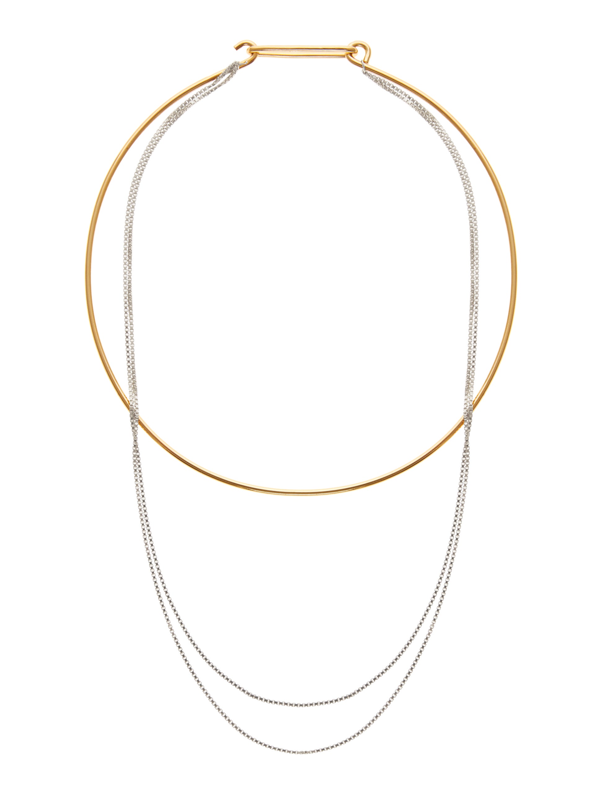 Neck Band Mixed Metals