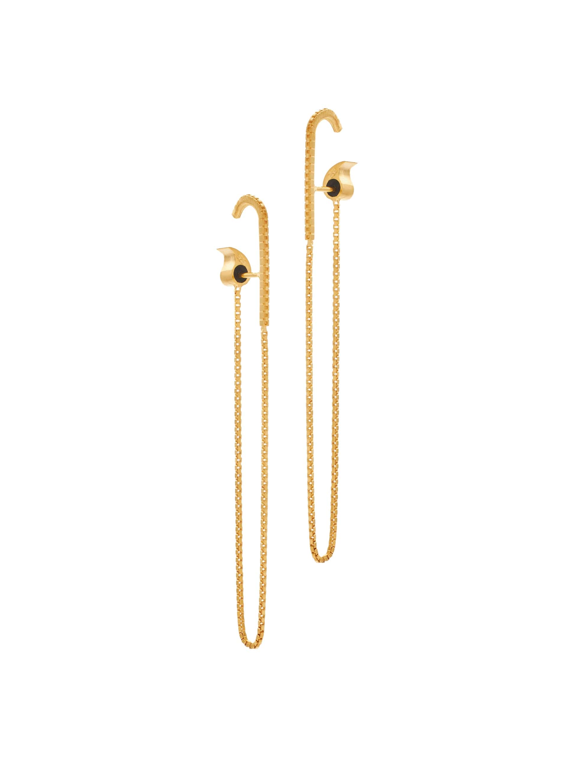 Drop Cuff Earrings Long