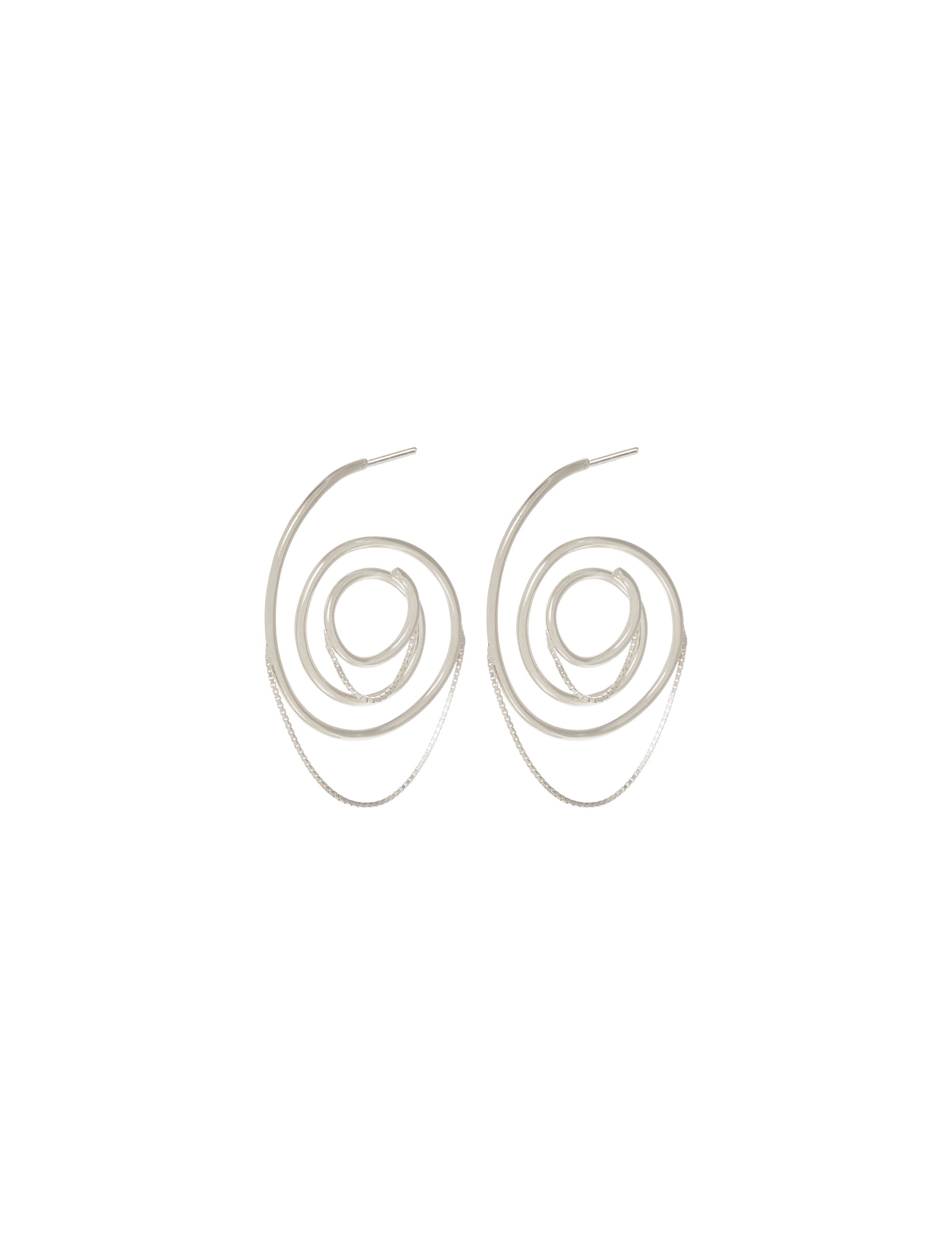 Spiraling Spiral Silver