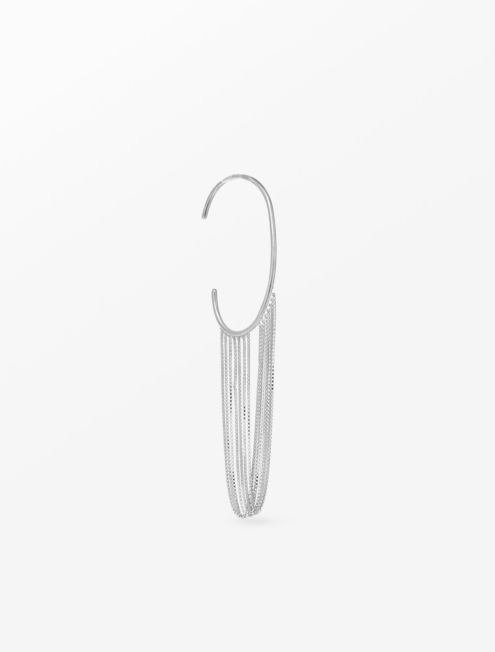 Currents Ear cuff Short Silver