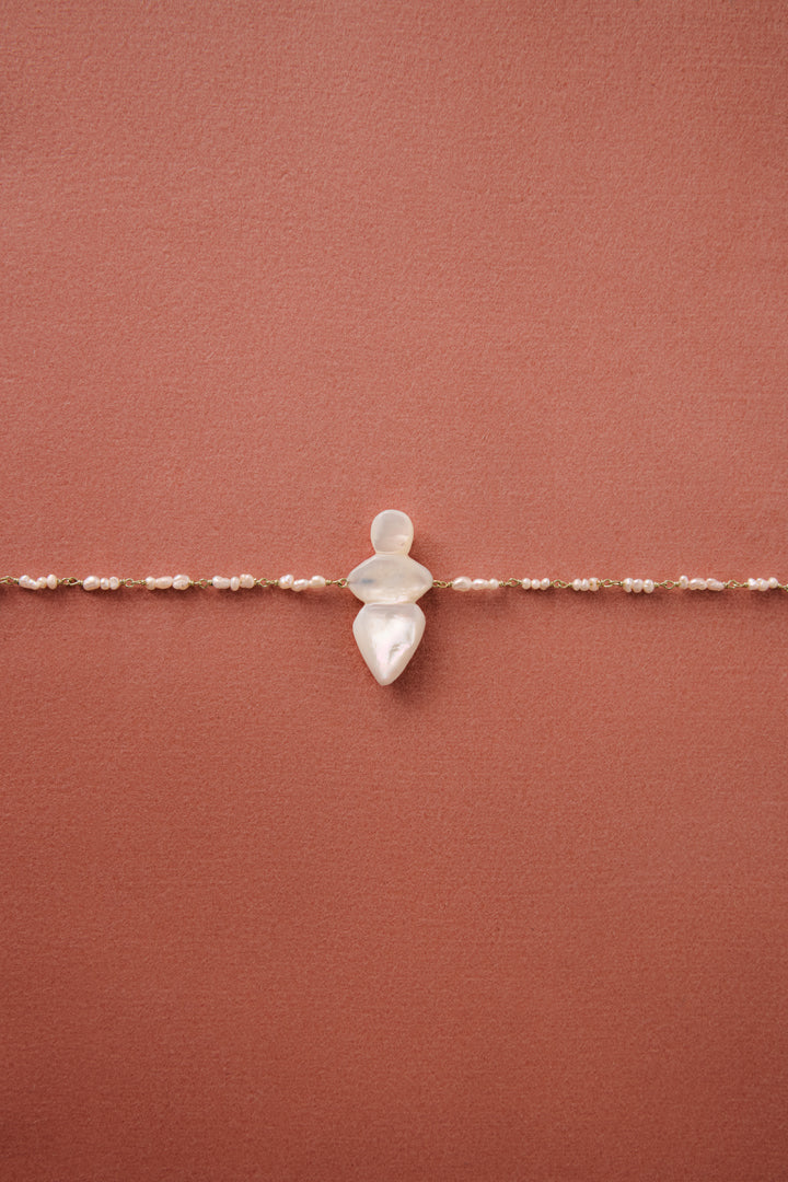 Pearl Goddess necklace