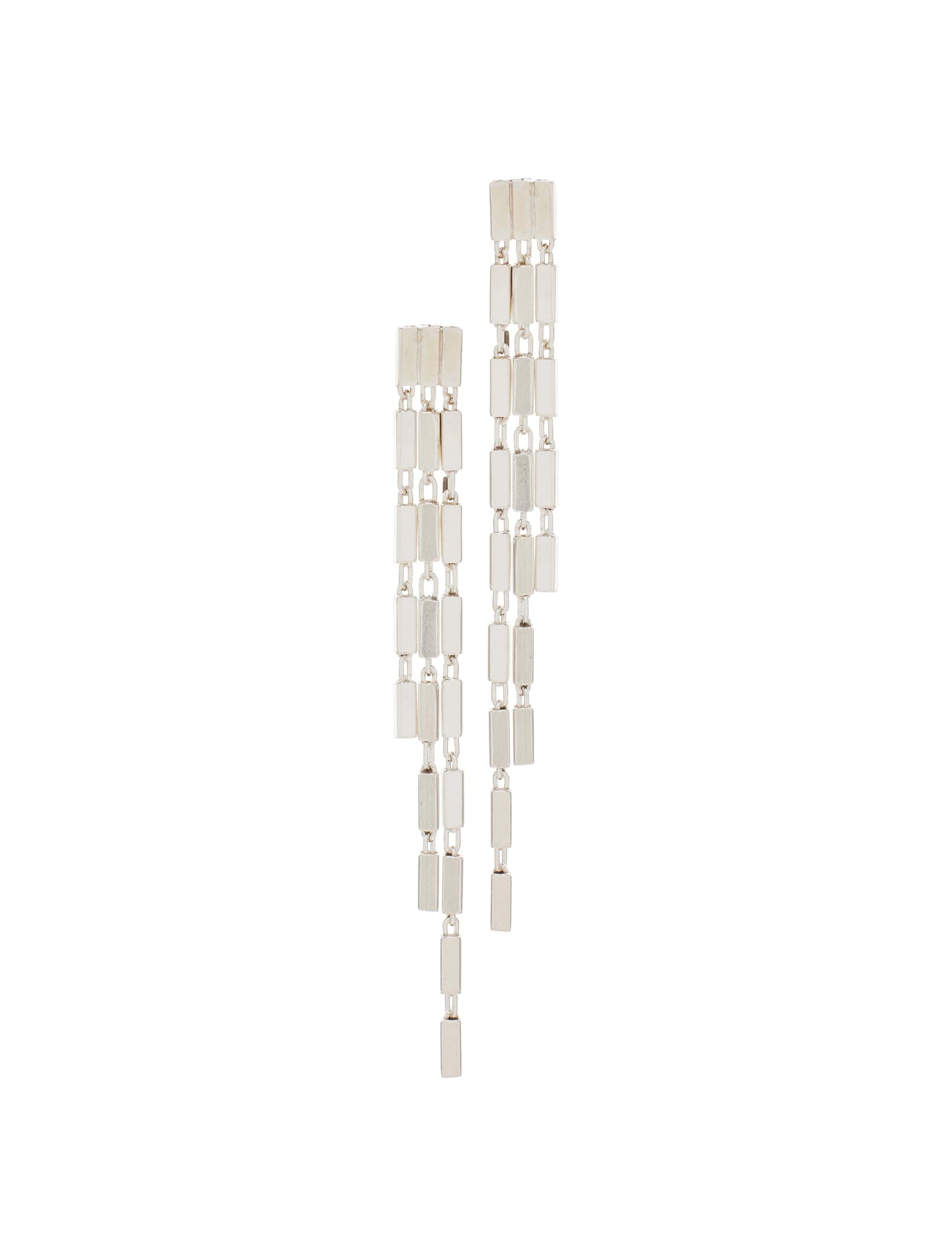 Disco Fringe Silver