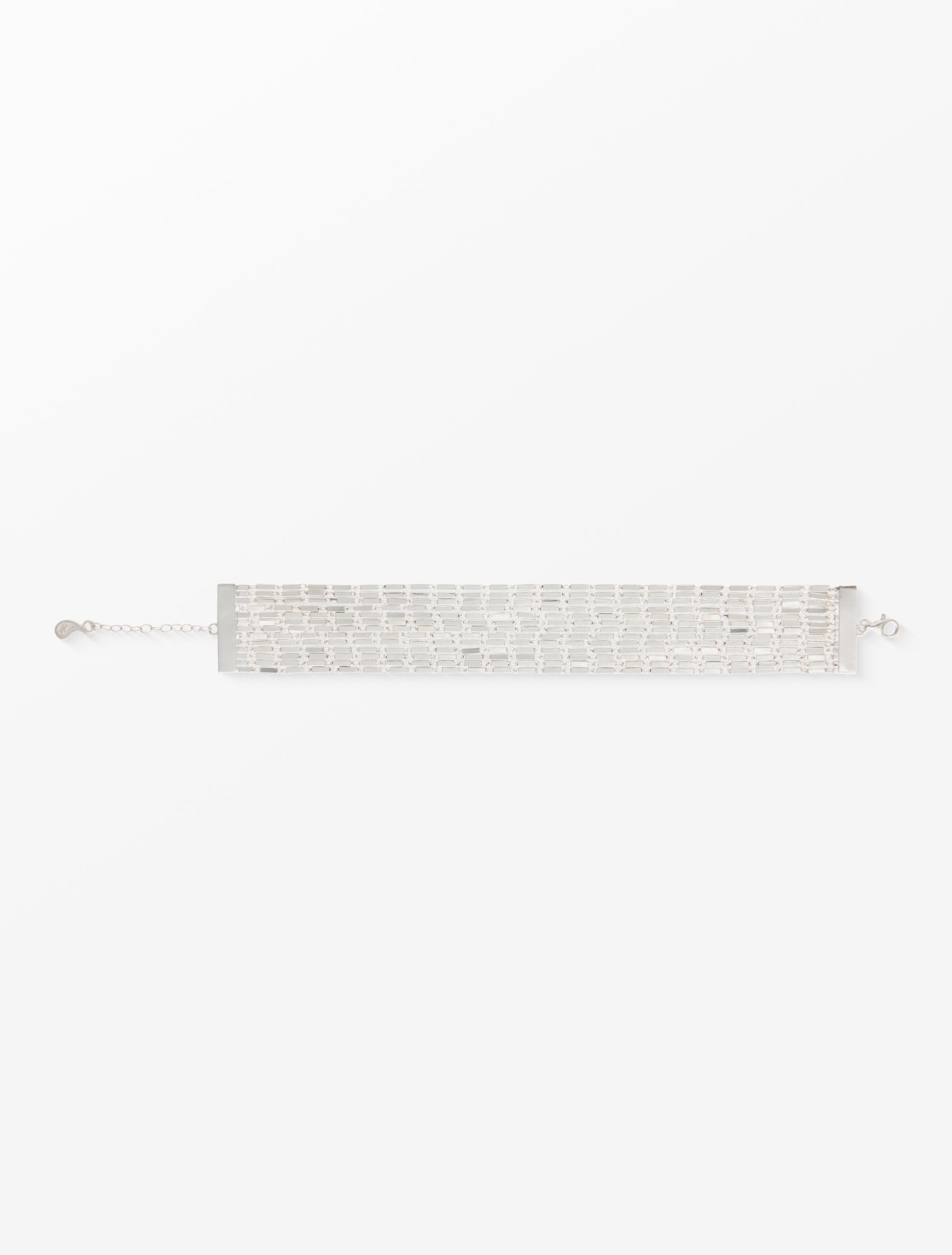 Disco Wide Bracelet Silver