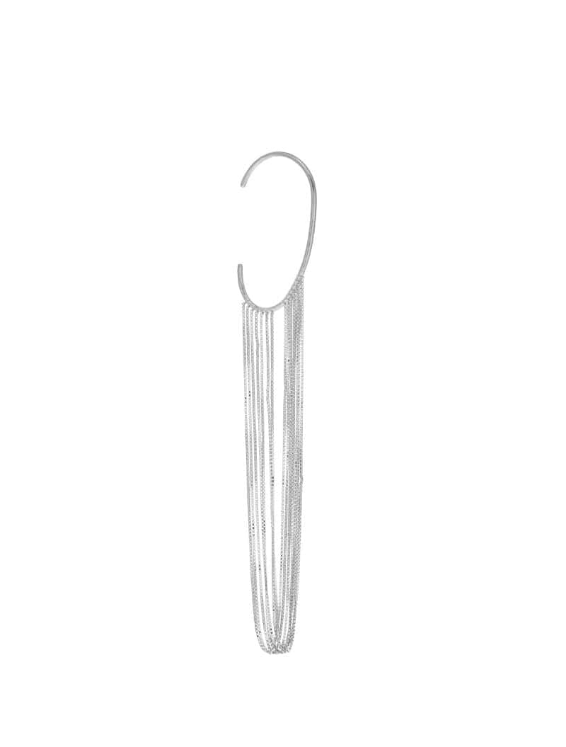 Currents Ear Cuff Silver