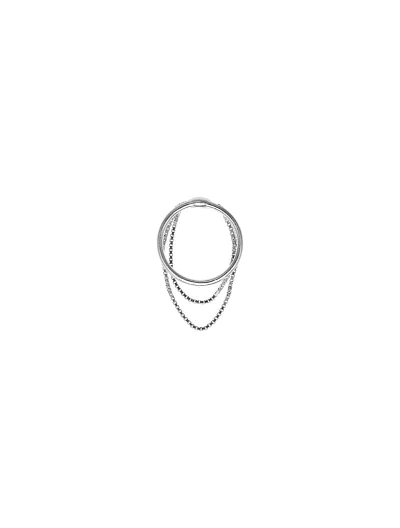 Currents ring Silver