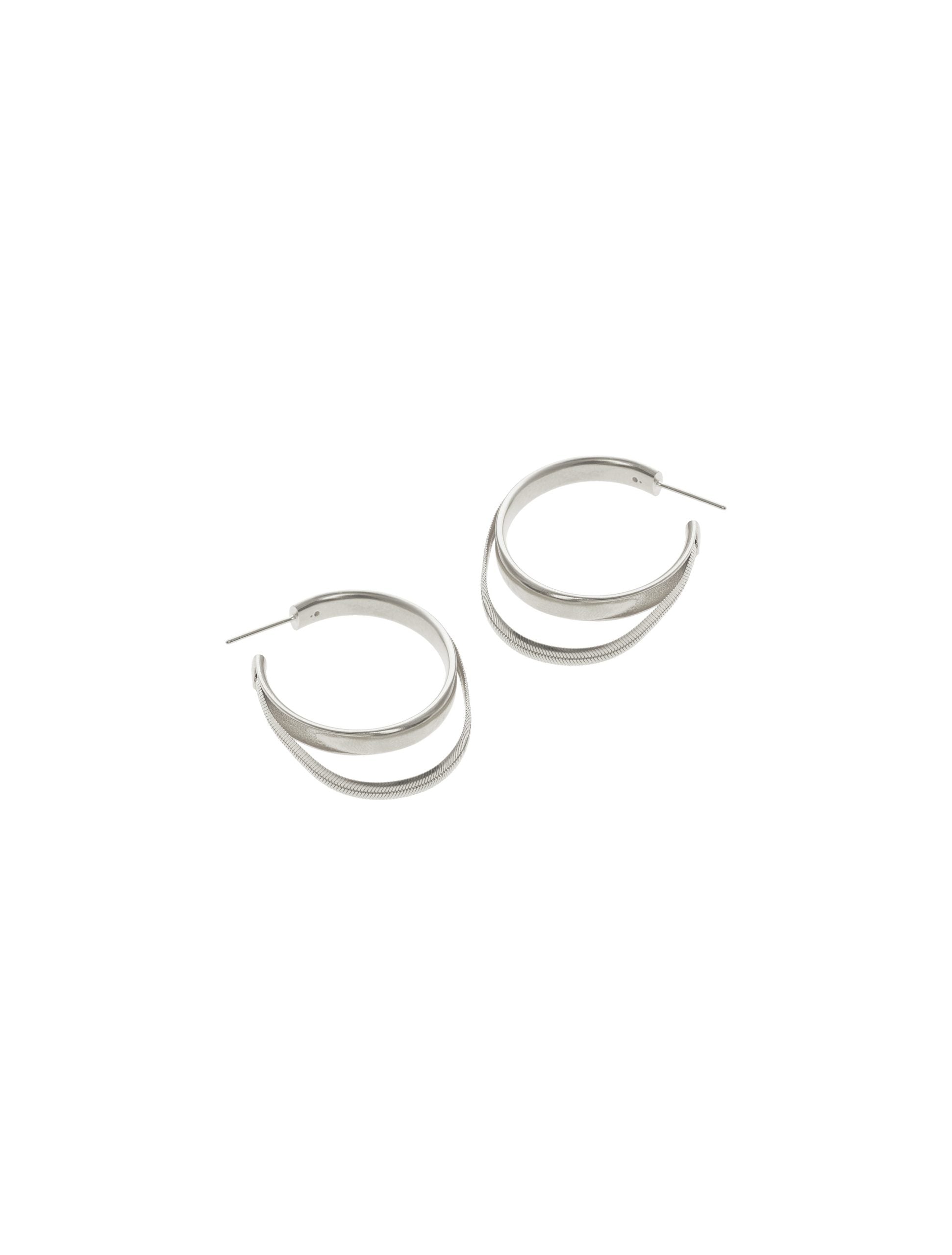 Nataraj Hoops Silver