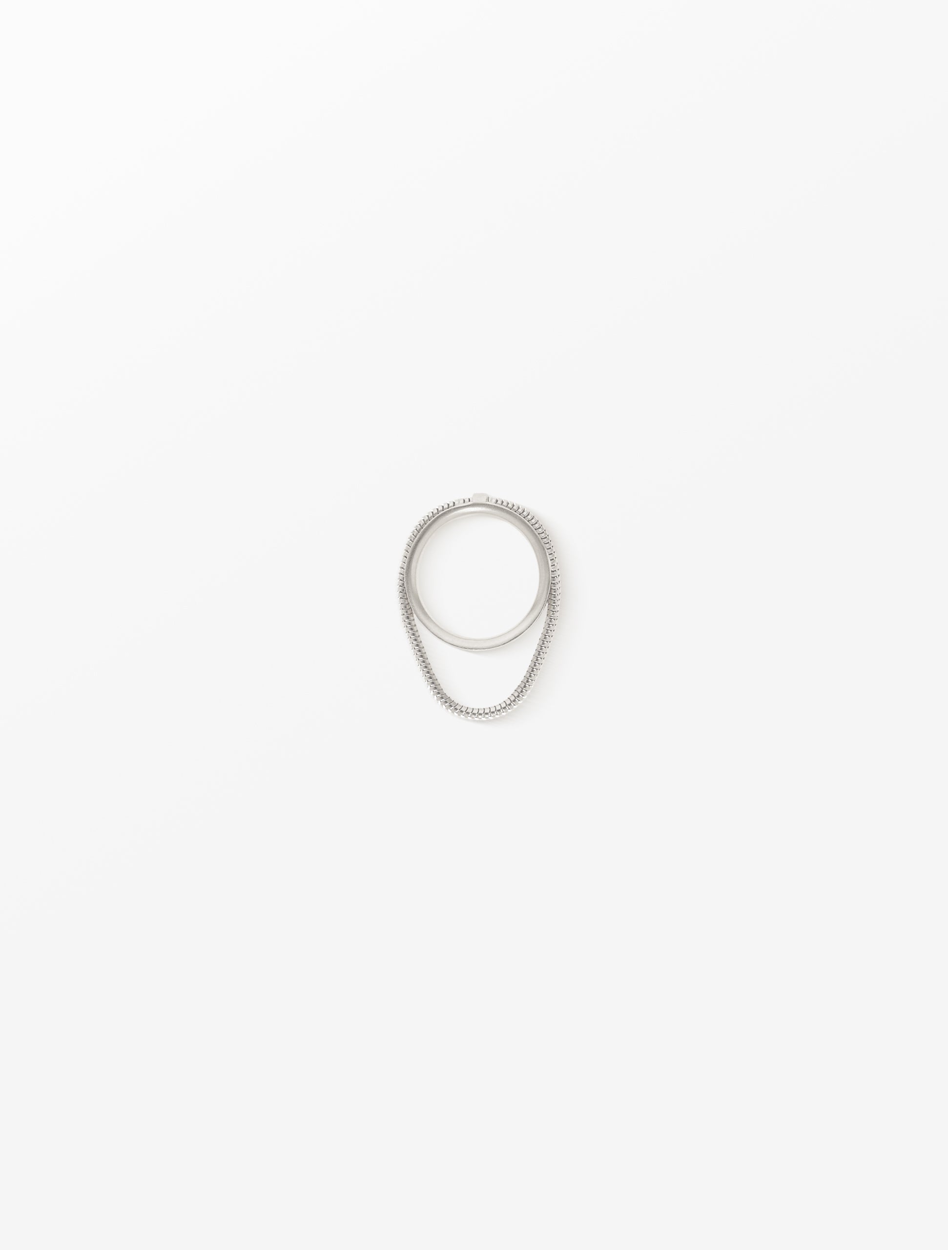 Halo Ring Small Silver