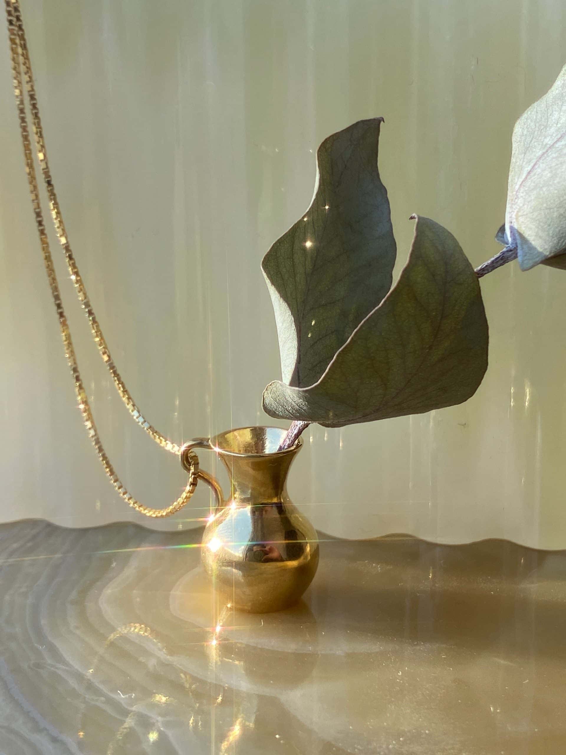 Flower Vase Gold