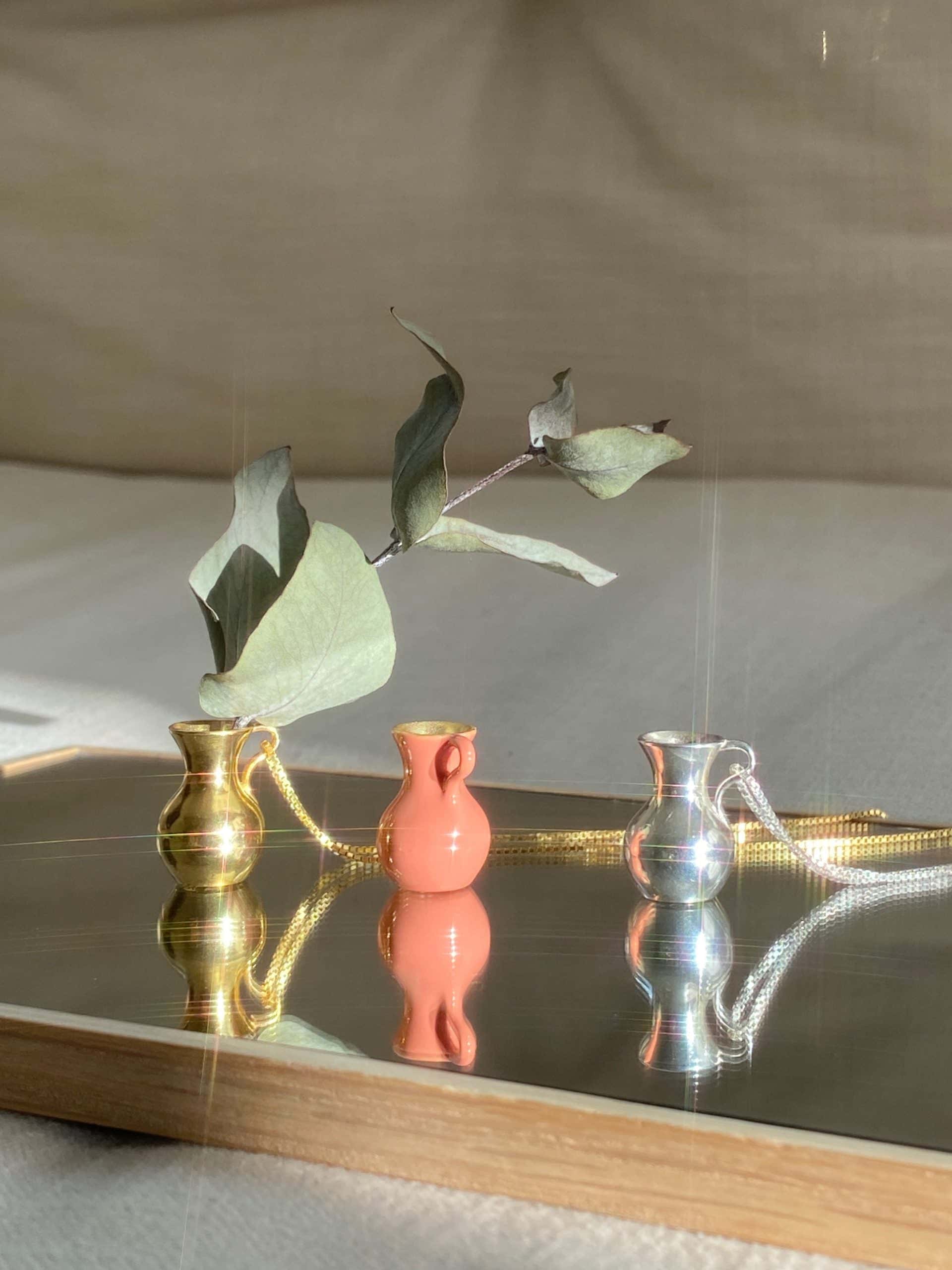 Flower Vase Silver