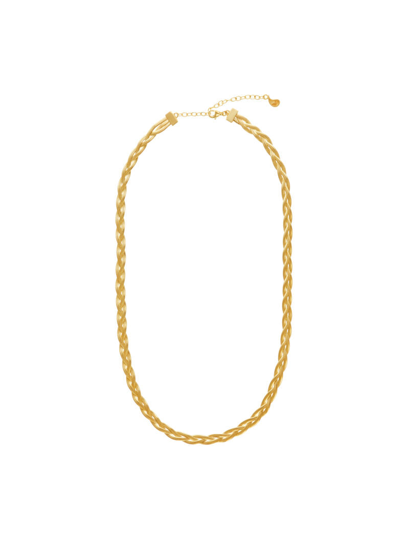 Liquid Braid Necklace Slim