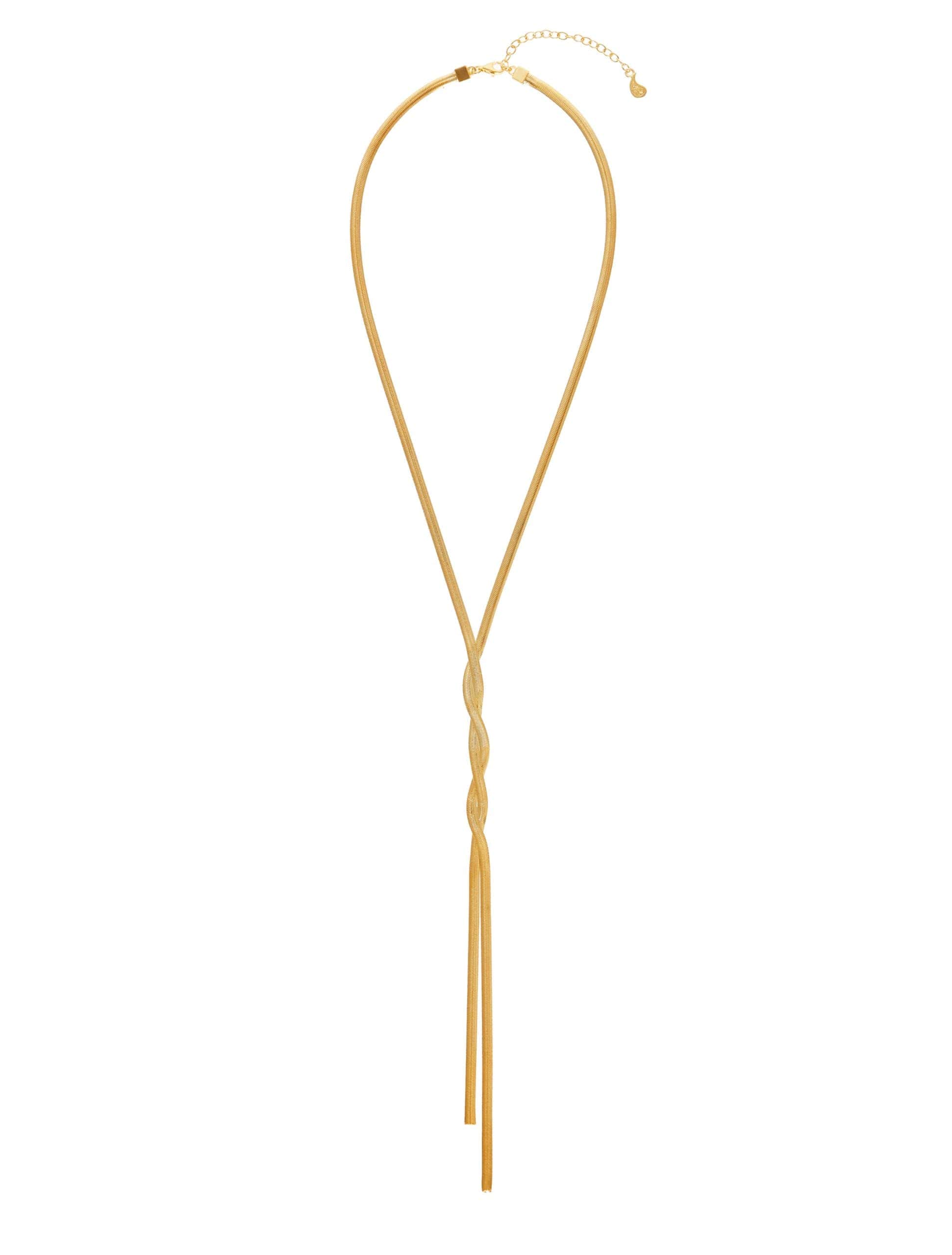 Twister Lariat Yellow Gold