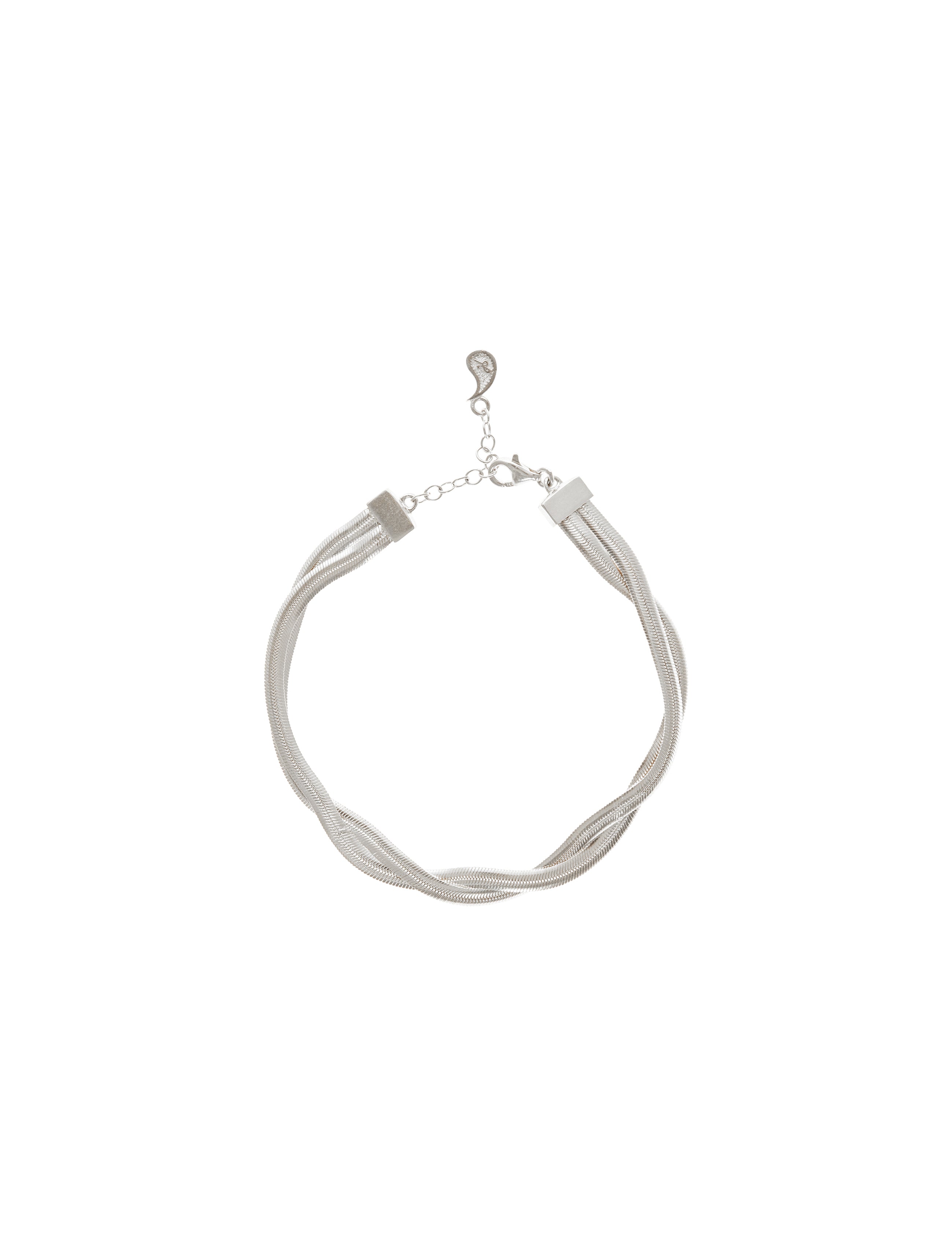 Twister Bracelet Silver