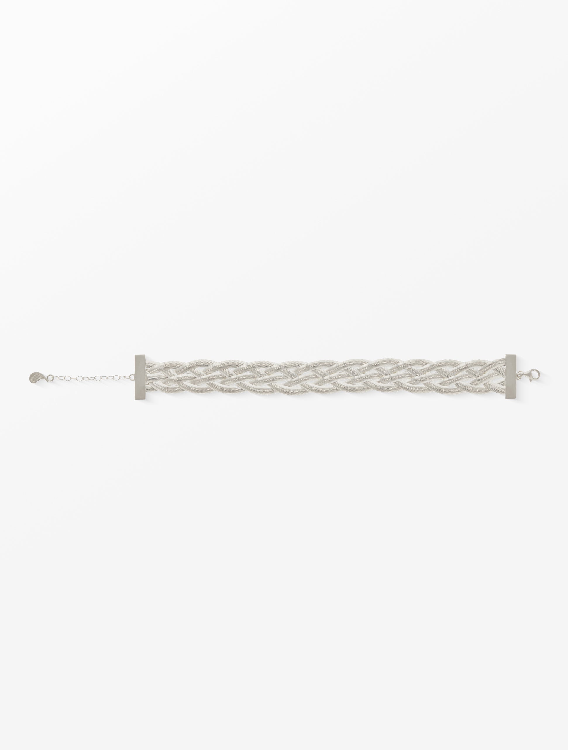 Liquid Weave Bracelet Silver