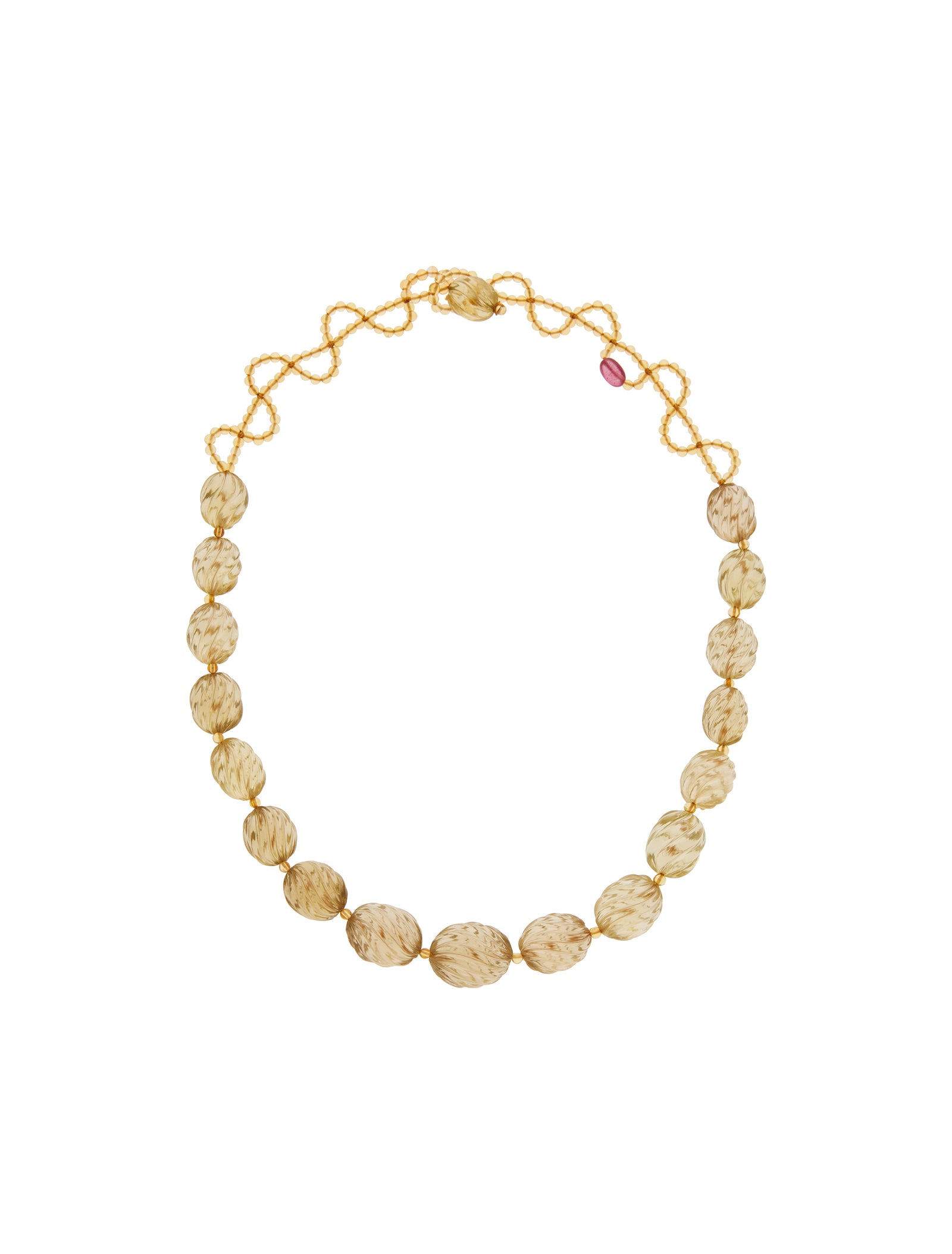 Twirling Rope Necklace