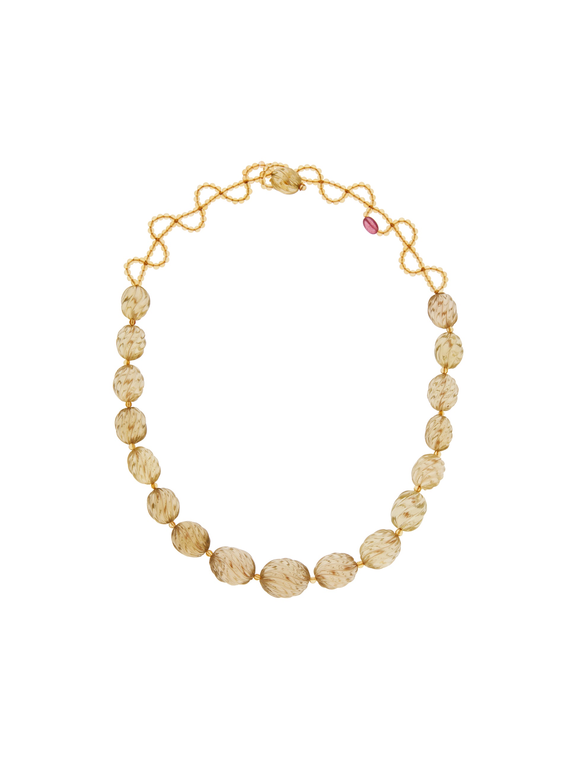 Twirling Rope Necklace