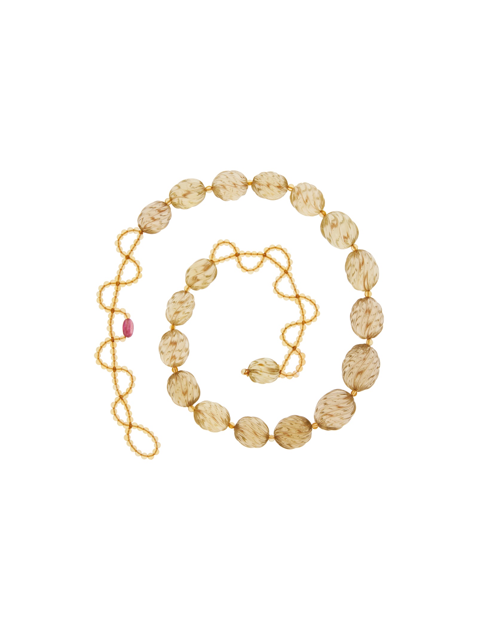 Twirling Rope Necklace