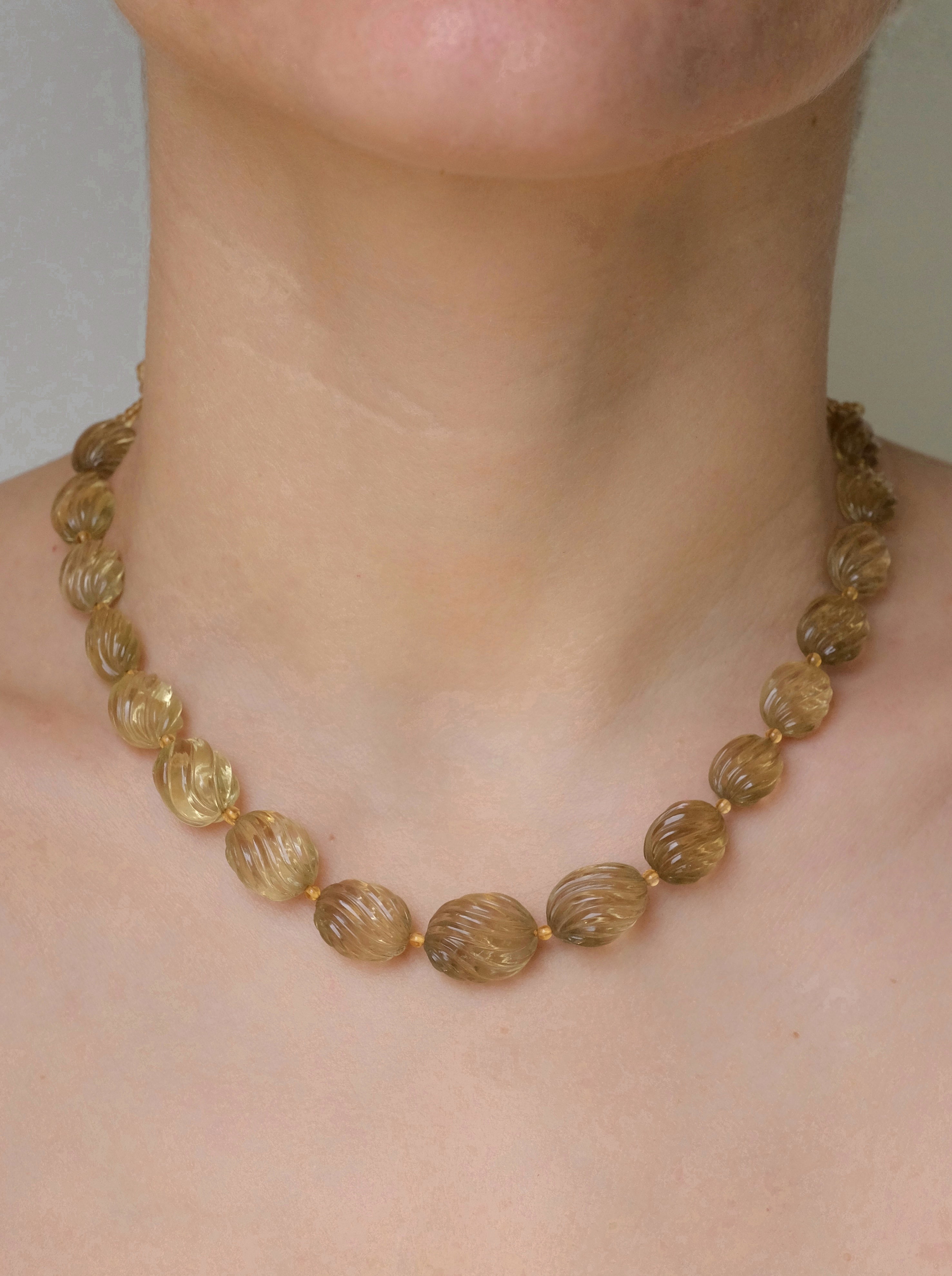 Twirling Rope Necklace