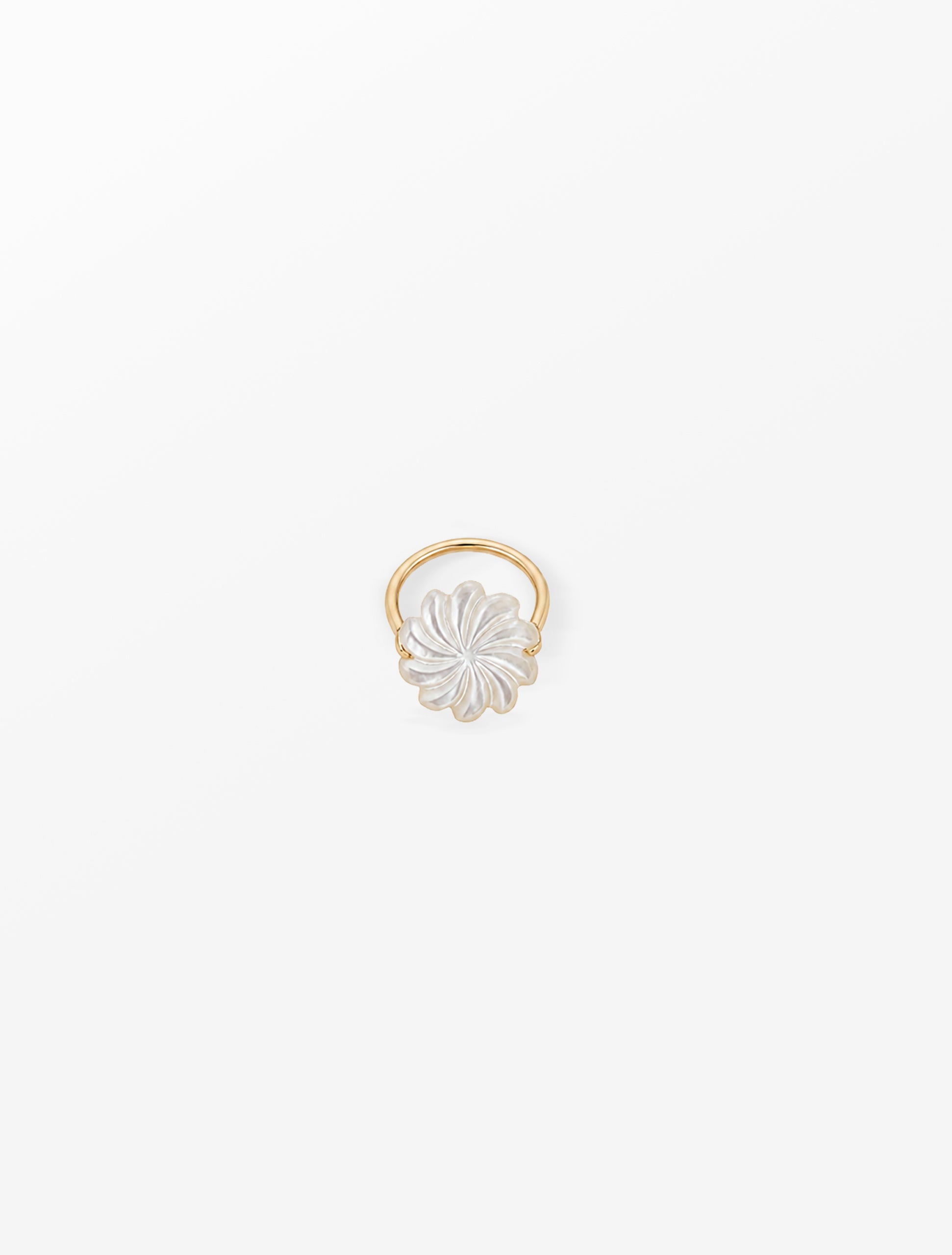 Sea Flower MOP Ring