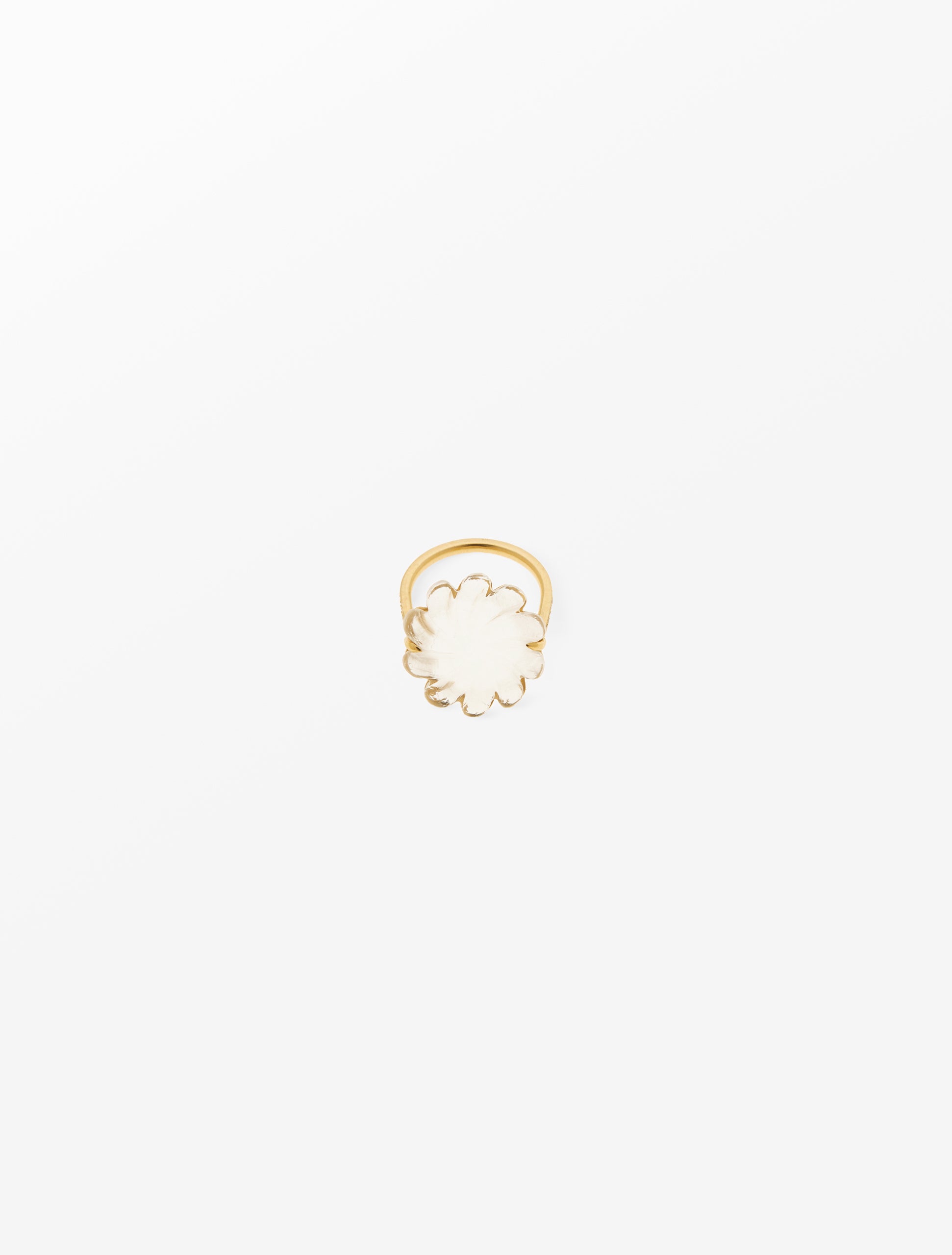 Sea Flower Ring Diamonds