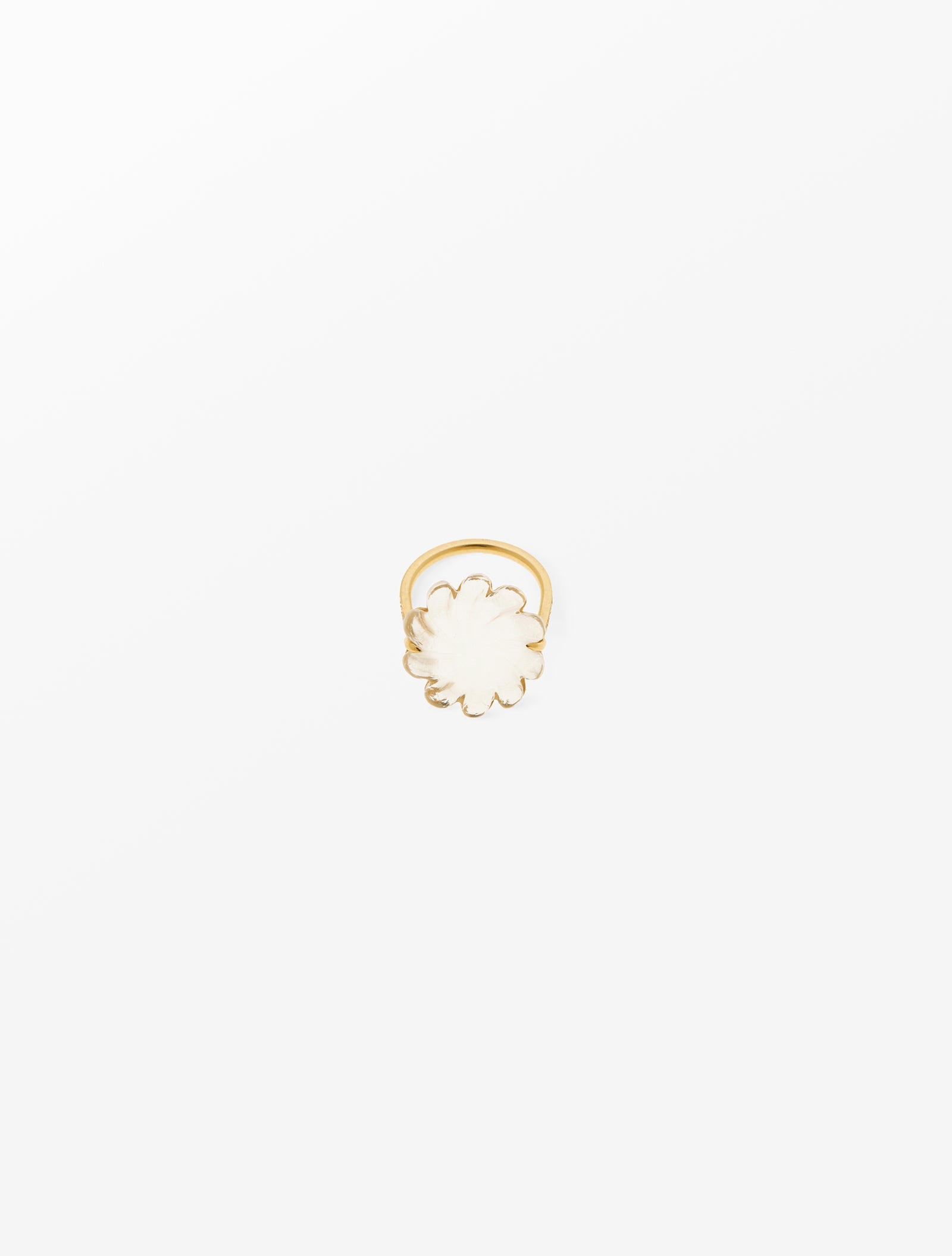 Sea Flower Ring Diamonds