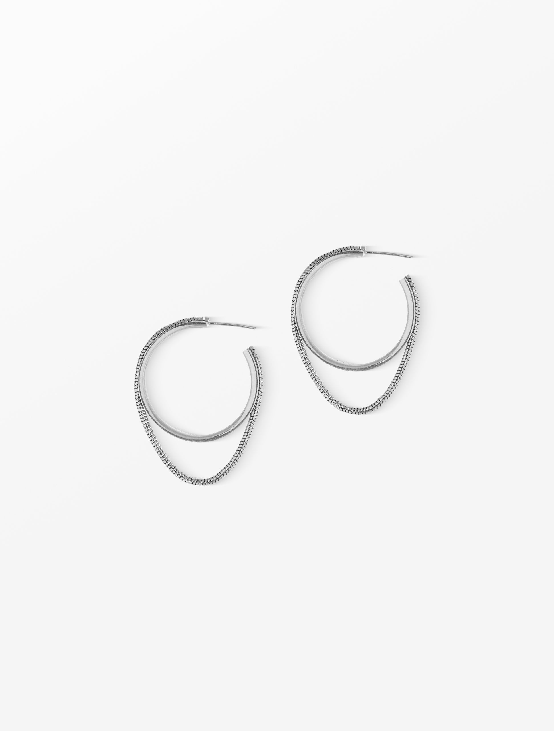 Twinkler Small Hoops Silver