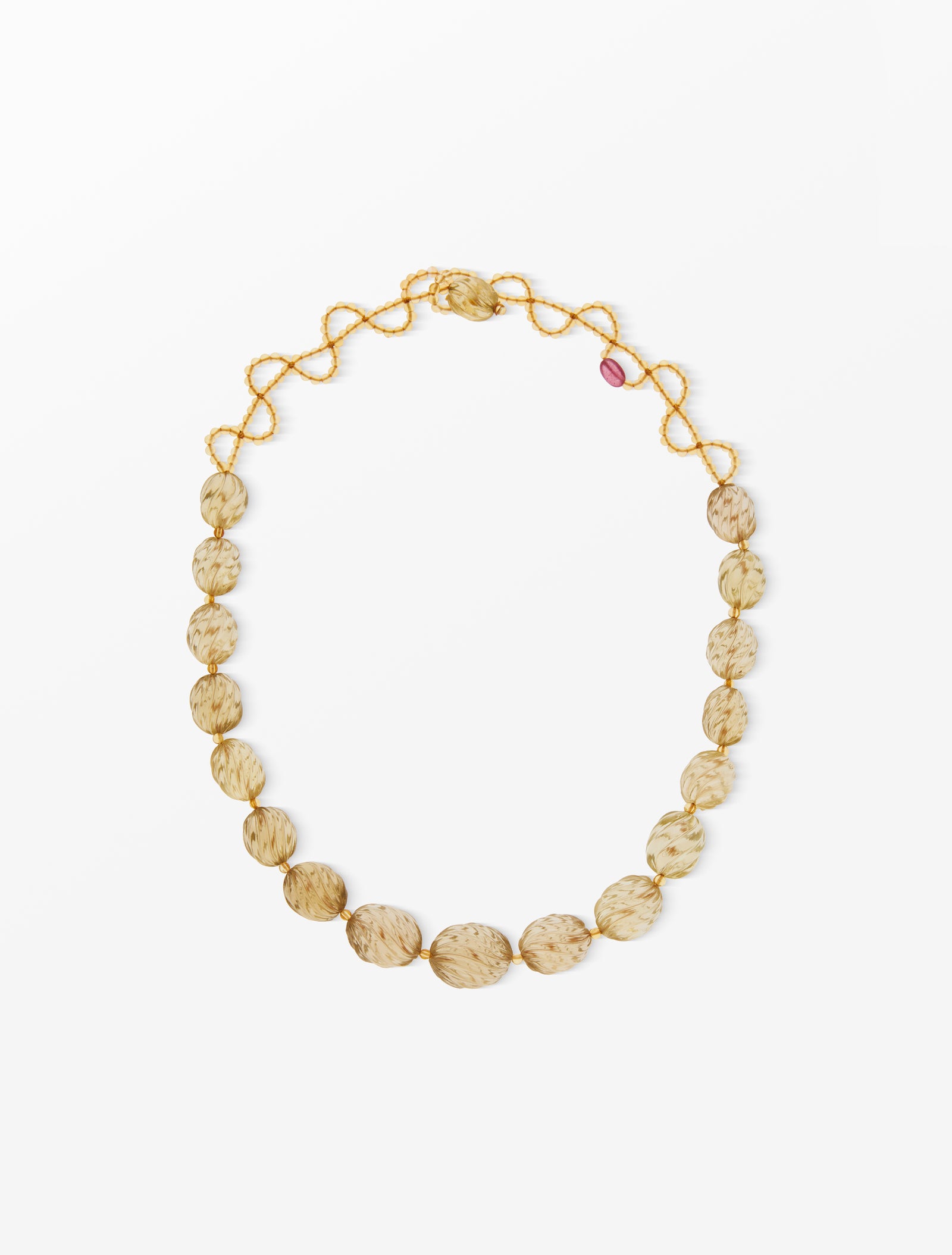 Twirling Rope Necklace