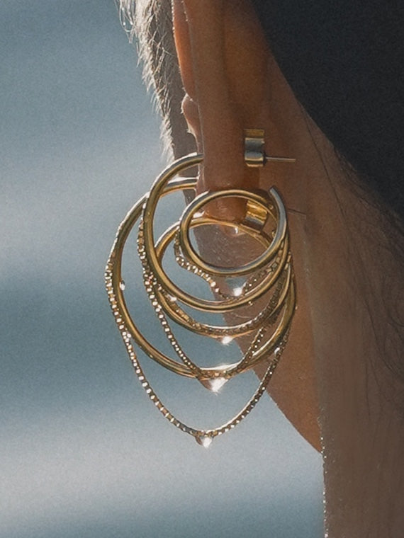 Spiral Hoops Large